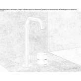2-hole stainless steel washbasin tap Janos