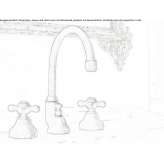 Classic, 3-hole washbasin tap Swanley