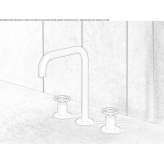 3-hole countertop washbasin tap Billinge