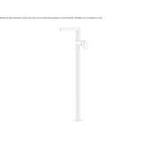 Floor-standing single-lever washbasin tap Hurezani