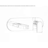 Wall-mounted washbasin tap with plate Laramate