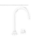 Single-lever washbasin tap Marki