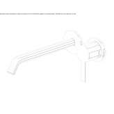 2-hole brass washbasin tap with aerator Bobitz