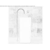 Washbasin tap standing on the floor Hartland