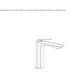 Single-lever countertop washbasin tap Imatra