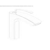 Single-lever washbasin tap Mocoa