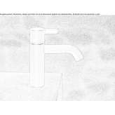 Single-lever washbasin tap Diosd