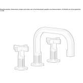 3-hole brass basin faucet Ballarat