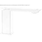 Countertop 1-hole stainless steel washbasin tap Villabe