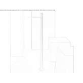 Free-standing single-lever washbasin tap made of stainless steel Sarafovo