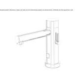 Infrared countertop washbasin faucet Gaegelow
