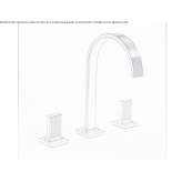 3-hole brass countertop washbasin faucet OEblarn