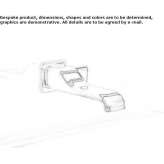 Wall-mounted washbasin tap Eldorado