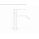 Freestanding faucet with a swivel spout Hoshcha
