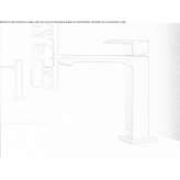 Countertop washbasin tap made of brass Balya