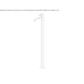 Floor-standing single-lever washbasin tap Byram