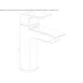 Washbasin tap Brezoaia