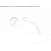 Hydroprogressive wall-mounted washbasin faucet Suruc