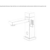 Infrared countertop washbasin faucet Gaegelow