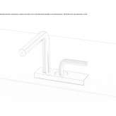 Countertop washbasin tap Cona