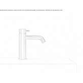 Single-lever countertop washbasin tap Kuhmo