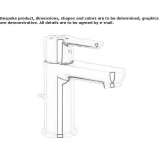 Single-lever countertop washbasin tap Campagna