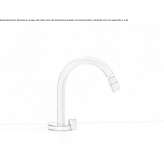 Hydroprogressive washbasin tap with adjustable spout Suruc