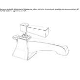 1-hole brass basin faucet Yabucoa