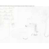 Single-lever washbasin tap Rissen