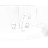 3-hole countertop washbasin tap Inarcs