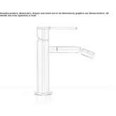 Freestanding faucet with a swivel spout Hoshcha