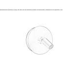 Two-handle wall faucet with adjustable spout Essen