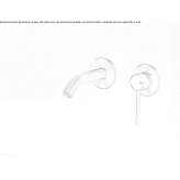 Wall faucet with spout Emmen