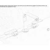 3-hole countertop washbasin tap Oronz