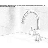 1-hole washbasin tap Bemidji