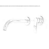 2-hole wall-mounted washbasin tap Zoppola