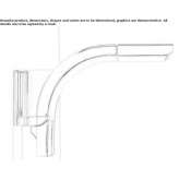 Wall-mounted washbasin tap Nomi