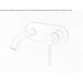 Wall faucet with spout Hoshcha