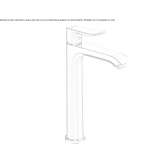 Single-lever washbasin tap in chrome-plated brass Leut