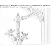 Classic style washbasin tap Cerrina