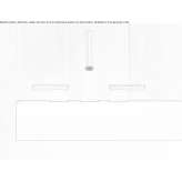 3-hole countertop washbasin tap made of stainless steel Alcanede