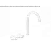 3-hole washbasin tap with adjustable spout Suruc