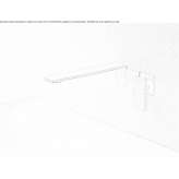 Single-lever washbasin tap made of stainless steel Reque