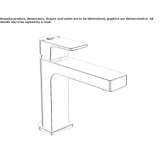 Single-lever countertop washbasin tap Registro