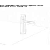 Bateria umywalkowa nablatowa 1-otworowa Wyee