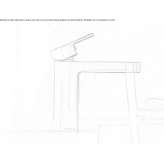 1-hole countertop washbasin tap Laramate