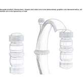 3-hole countertop washbasin tap Tyczyn