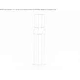 Countertop washbasin tap made of brass Alfdorf