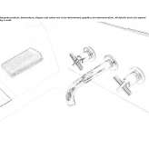 3-hole wall-mounted washbasin tap Vasilati