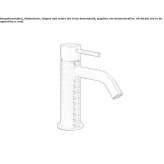 Countertop washbasin tap made of stainless steel Lubian